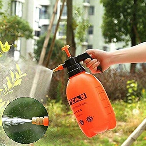 Sajag Garden Pump Pressure Sprayer Lawn Sprinkler Water Mister Spray Bottle for Herbicides, Pesticides, Fertilizers, Plants Flowers 2 Liter Capacity -Spray Bottle Plant Water | Lawn Sprinkler | Water Mister |(Multicolor) - Image 5