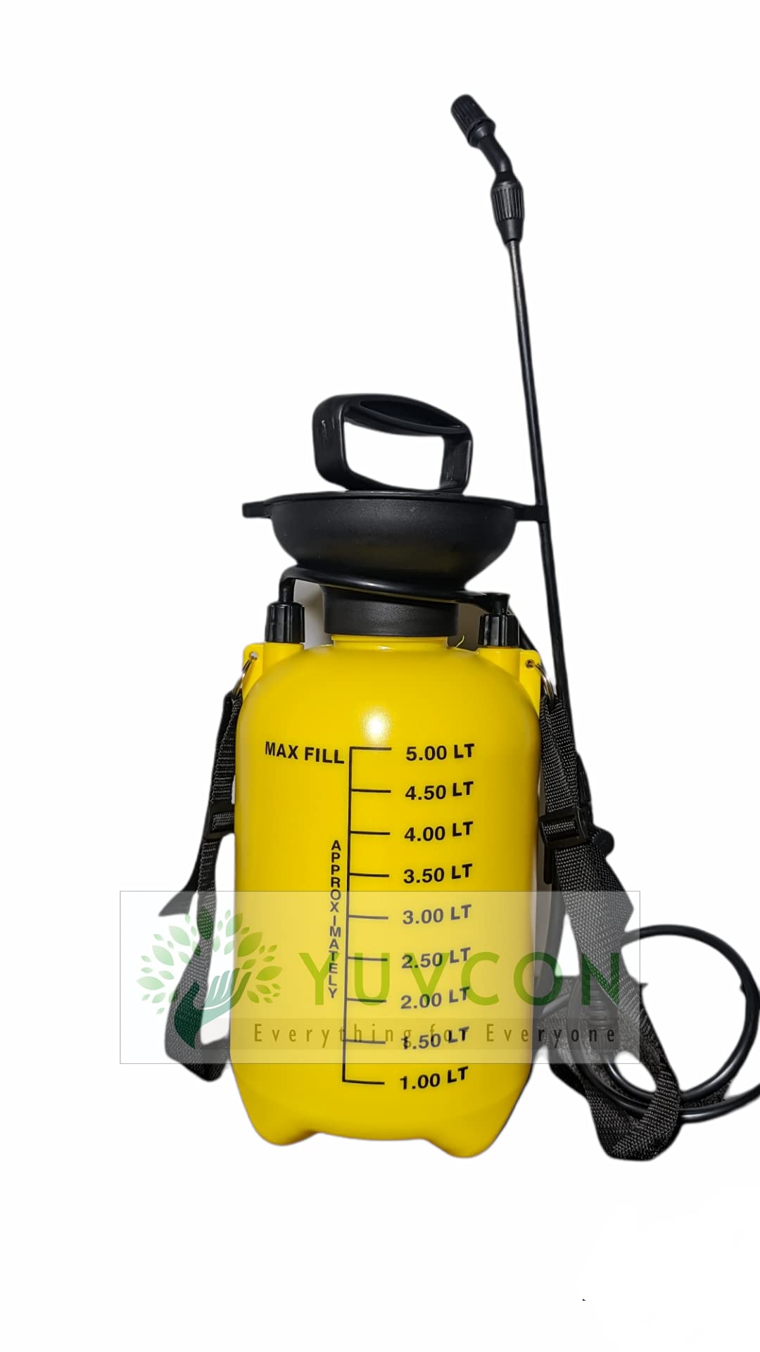 YUVCON Garden Spray Pump (5 Litre), Multi-Purpose Compression Sprayer for Gardening & Agriculture Spray Pump with Washer Set (5 Litre) | Manual - Image 2