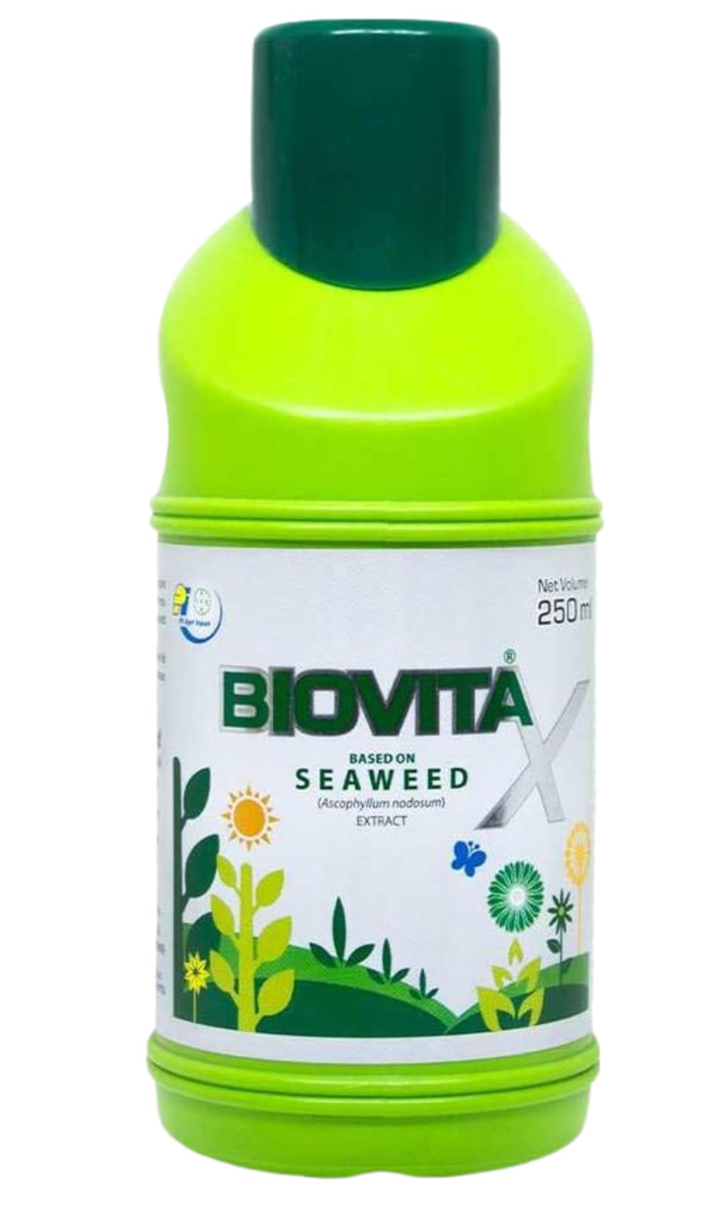 Pi Industries Pi Biovita - Liquid Seaweed Concentrate Fertilizer For Utility In Gardens, Field Crops And Vegetables… (500Ml)