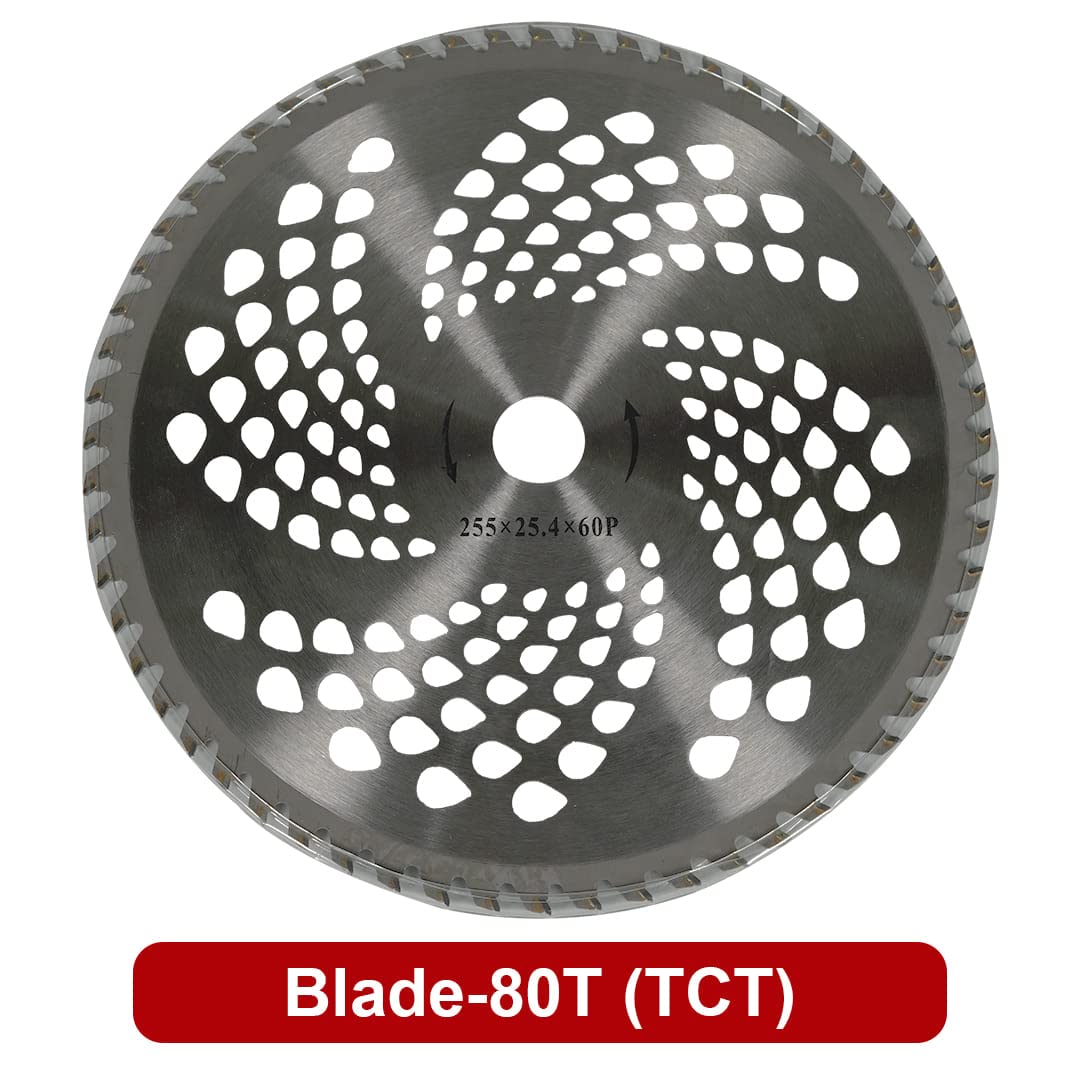 BALWAAN Krishi 80 Teeth TCT Blade for Brush Cutter | Crop Cutter Attachment | Heavy Duty Blade | Suitable for All Types of Brush Cutters - Image 3
