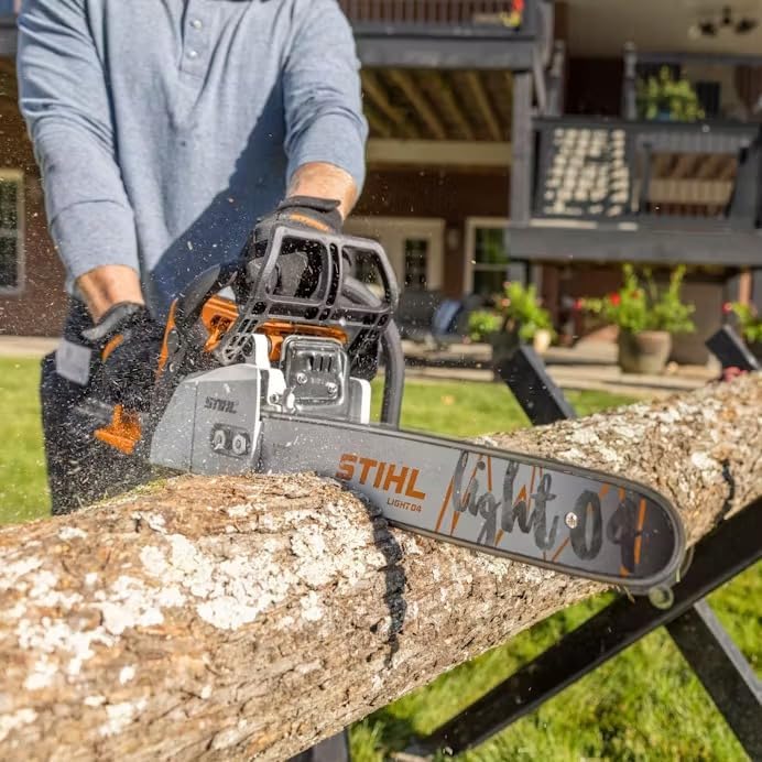 Stihl Cast Iron Chain Saw MS-250 with 20" Bar Light 04 - Image 7