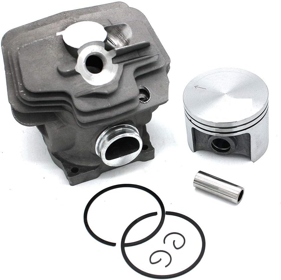 SHoRI Heavy Duty 52mm Cylinder Piston with Pin Rings Circlips Kit Suitable for Stihl MS382 Chainsaw