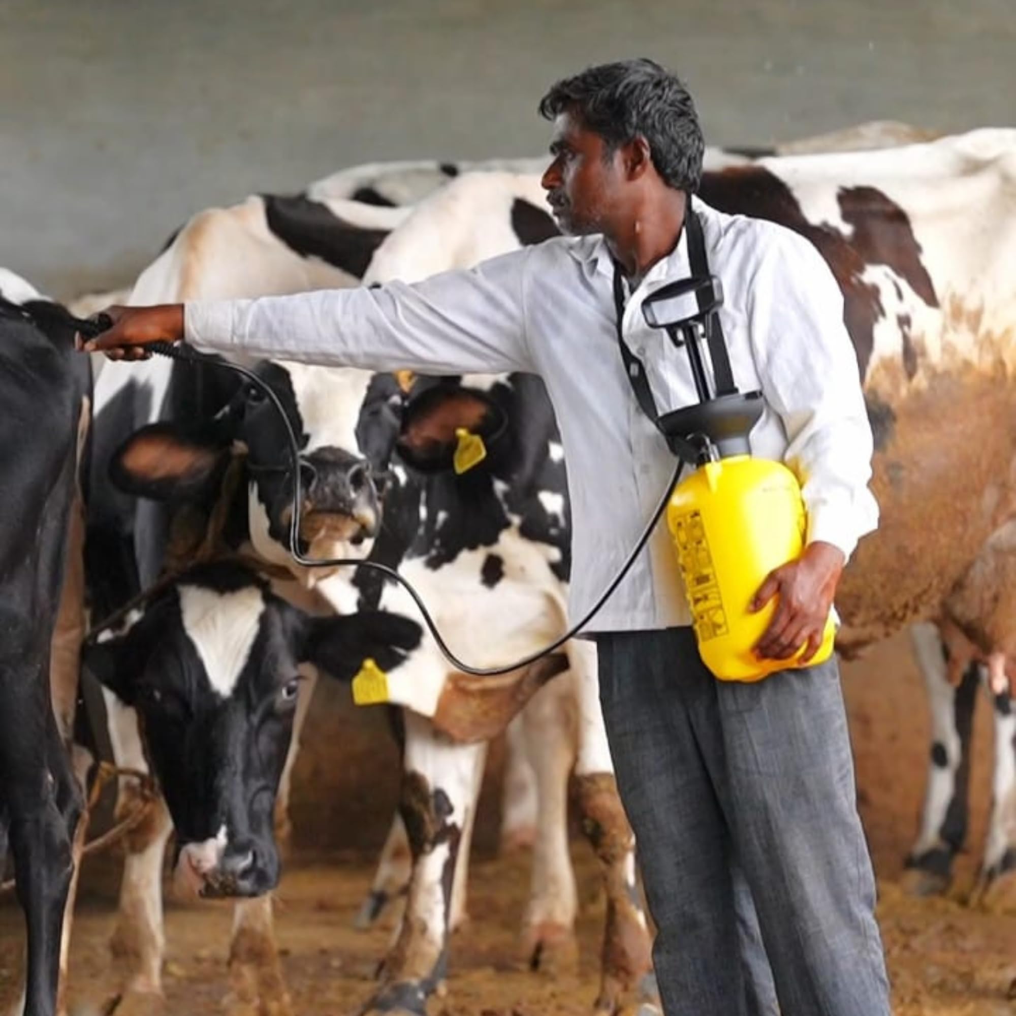 YUVCON Garden Spray Pump (5 Litre), Multi-Purpose Compression Sprayer for Gardening & Agriculture Spray Pump with Washer Set (5 Litre) | Manual - Image 6