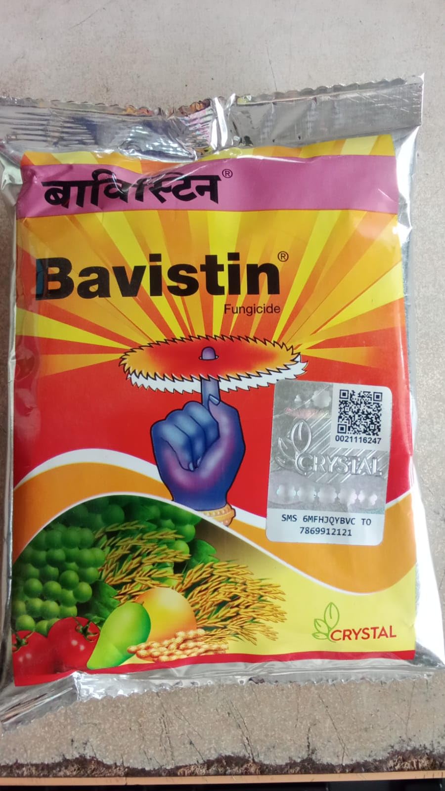 Crystal Bavistin (Carbendazim 50% WP) 100 Gm