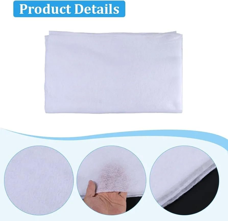 Quilt Batting Polyester Wadding Fiberfill Upholstery Fiber Quilting Stuffing Wrapping Fabric for Sewing Making Pillows Cushion Interior Decorations DIY Crafts Supplies (1 Meter) - Image 2
