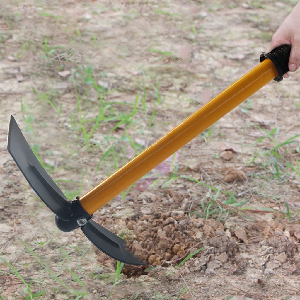 Trustbasket Heavy Duty Double Hoe - Durable Kudali for Agriculture & Gardening | Soil Digging Tools for Garden & Farming | Hoe Garden Tool for Ploughing | Kodali Tools & Agriculture Farming Equipment