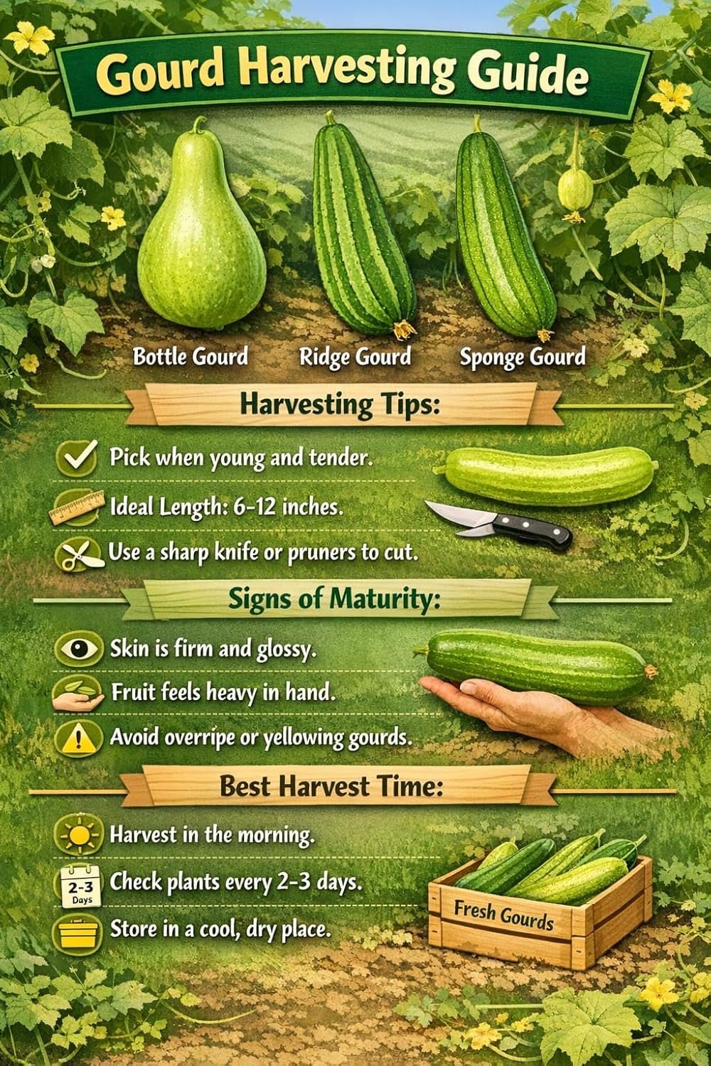 Summer Vegetable (Approx. 50 seeds) F1 Hybrid Seeds Kit | Lauki, Kali Tori, Gheeya Tori & Bhindi Seeds | High Yield Kitchen Garden Seeds - Image 3